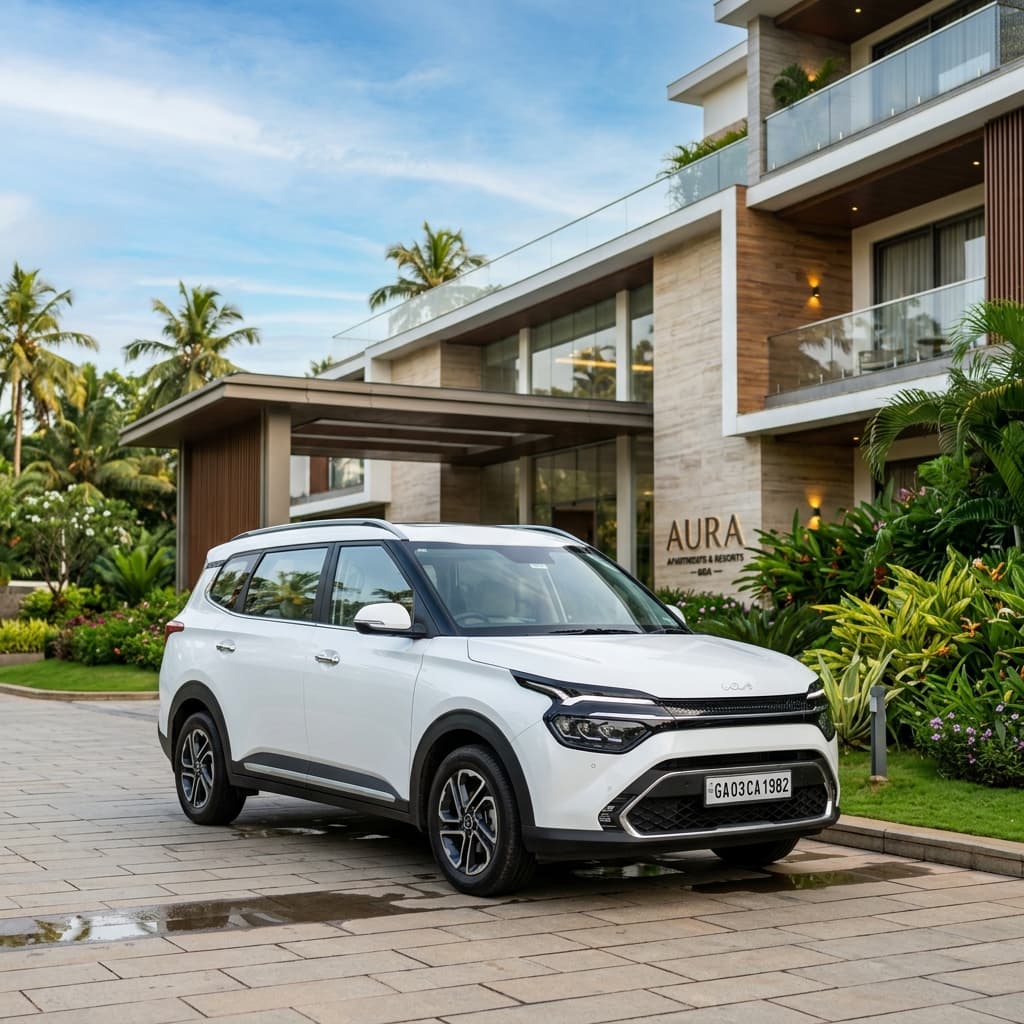 Kia Carens (Manual) rental in Goa