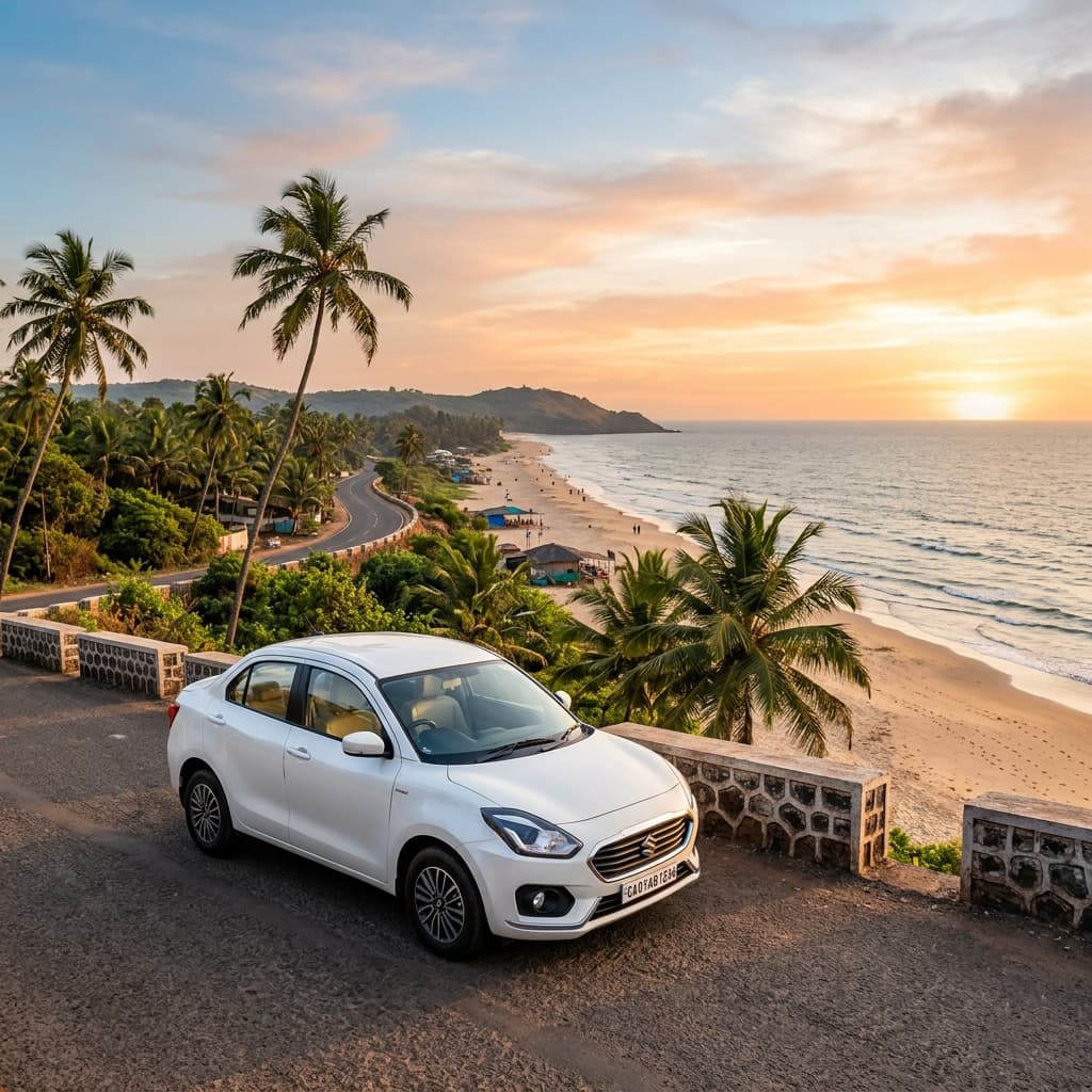 Maruti Swift Dzire (Manual) rental in Goa