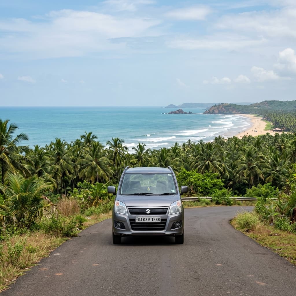 Maruti WagonR (Manual) rental in Goa